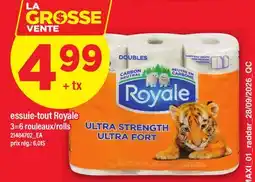 Maxi ESSUIE-TOUT ROYALE 3=6 ROULEAUX/ROLLS offer