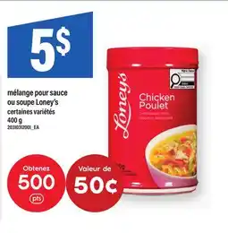 Maxi MÉLANGE POUR SAUCE OU SOUPE LONEY'S offer