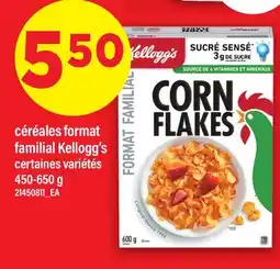 Maxi CÉRÉALES FORMAT FAMILIAL KELLOGG'S offer