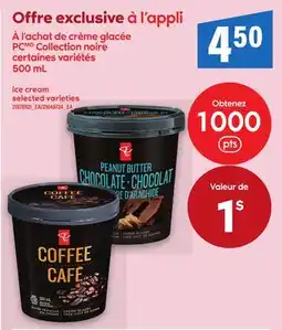 Maxi CRÈME GLACÉE PC COLLECTION NOIRE | ICE CREAM offer