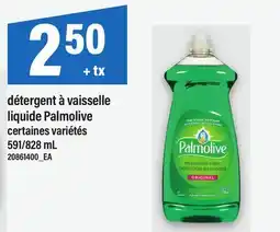 Maxi DÉTERGENT À VAISSELLE LIQUIDE PALMOLIVE, 591/828 ML offer