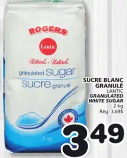 Marches Tradition LANTIC GRANULATED WHITE SUGAR offer