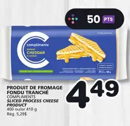 Marches Tradition COMPLIMENTS SLICED PROCESS CHEESE PRODUCT offer