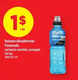 Maxi BOISSON DÉSALTÉRANTE POWERADE offer