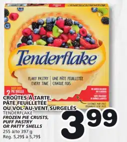 Marches Tradition TENDERFLAKE FROZEN PIE CRUSTS, PUFF PASTRY OR PATTY SHELLS offer