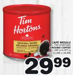 Marches Tradition TIM HORTONS GROUND COFFEE offer