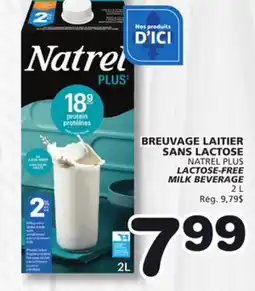 Marches Tradition NATREL PLUS LACTOSE-FREE MILK BEVERAGE offer