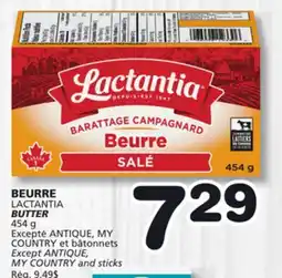 Marches Tradition LACTANTIA BUTTER offer