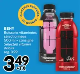 Brunet BEHY Boissons vitaminées sélectionnées offer