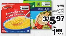 Marches Tradition KNORR OR LIPTON SOUP MIX offer