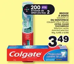 Marches Tradition COLGATE (1), COLGATE (70 to 150 mL) EXTRA CLEAN TOOTHBRUSH offer