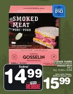 Marches Tradition FUMOIRS GOSSELIN SMOKED MEAT offer