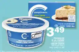Marches Tradition COMPLIMENTS CREAM CHEESE offer