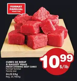 Marches Tradition FRESH STEWING BEEF CUBES offer