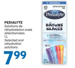 Brunet PEDIALYTE Solutions de réhydratation orale sélectionnées offer