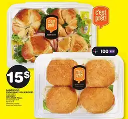 Marches Tradition C'EST PRÊT! CRESCENT OR KAISER ROLLS offer