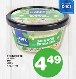 Marches Tradition LE GREC DIP offer