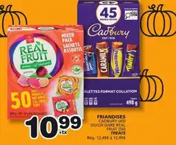 Marches Tradition FRIANDISES CADBURY (45) OU DARE REAL FRUIT (50) TREATS offer