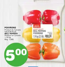 Marches Tradition VALEUR PLUS BELL PEPPERS offer