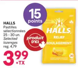 Brunet HALLS Pastilles sélectionnées offer