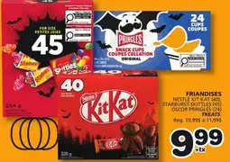 Marches Tradition NESTLÉ KIT KAT (40), STARBURST-SKITTLES (45) OU/OR PRINGLES (24) TREATS offer