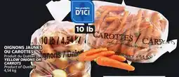 Marches Tradition YELLOW ONIONS OR CARROTS offer