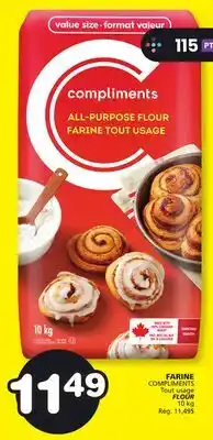 Marches Tradition COMPLIMENTS FLOUR offer