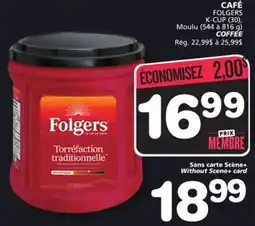 Marches Tradition FOLGERS Moulu COFFEE offer