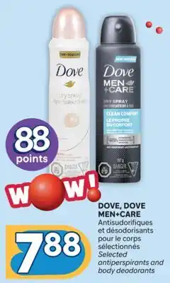 Brunet DOVE, DOVE MEN+CARE Antisudorifiques et désodorisants pour le corps sélectionnés offer