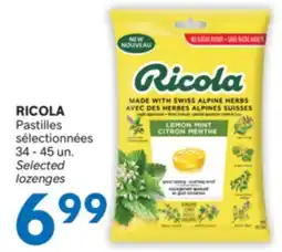 Brunet RICOLA Pastilles sélectionnées offer