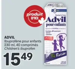 Brunet ADVIL Ibuprofène pour enfants offer