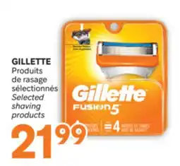 Brunet GILLETTE Produits de rasage sélectionnés offer