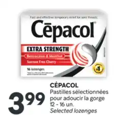 Brunet CÉPACOL Pastilles sélectionnées pour adoucir la gorge offer