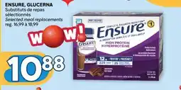 Brunet ENSURE, GLUCERNA Substituts de repas sélectionnés offer
