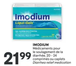 Brunet IMODIUM Médicaments pour le soulagement de la diarrhée offer
