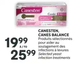 Brunet CANESTEN, CANES BALANCE Produits sélectionnés pour aider au soulagement des infections à levures offer