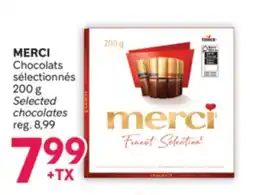 Brunet MERCI Chocolats sélectionnés offer
