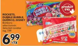 Brunet ROCKETS, DUBBLE BUBBLE, QUÉRICO, DISNEY Bonbons sélectionnés offer