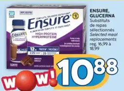 Brunet ENSURE, GLUCERNA Substituts de repas sélectionnés offer