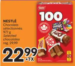 Brunet NESTLÉ Chocolats sélectionnés offer