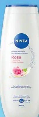 Familiprix Nivea body wash cream Rose & Almond Oil offer