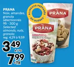 Brunet PRANA Noix, amandes, granola sélectionnés offer