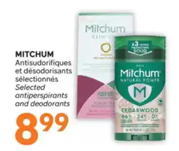 Brunet MITCHUM Antisudorifiques et déodorants sélectionnés offer