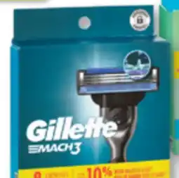 Familiprix Gillette Mach-3 cartridges 8un offer