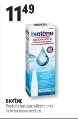 Familiprix Biotène gentle mint dry mouth moisturizing spray offer
