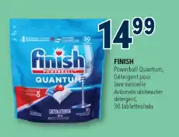 Familiprix Finish Powerball Quantum dishwasher detergent tabs 30un offer