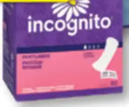 Familiprix Incognito Pantiliners - Long 80un offer