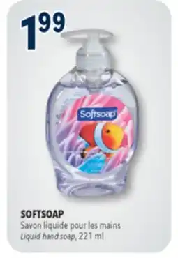 Familiprix Softsoap wash away bacteria hand soap offer