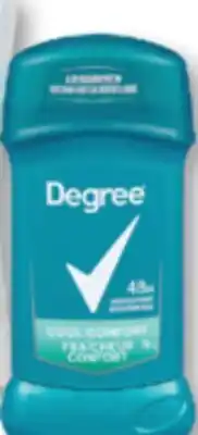 Familiprix Degree Men cool comfort anti-perspirant offer