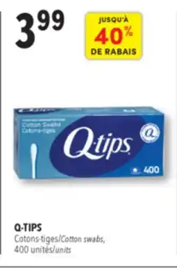 Familiprix Q-tips cotton swabs 400un offer